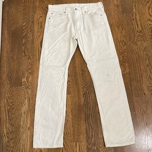Levi’s 513 30x32 White